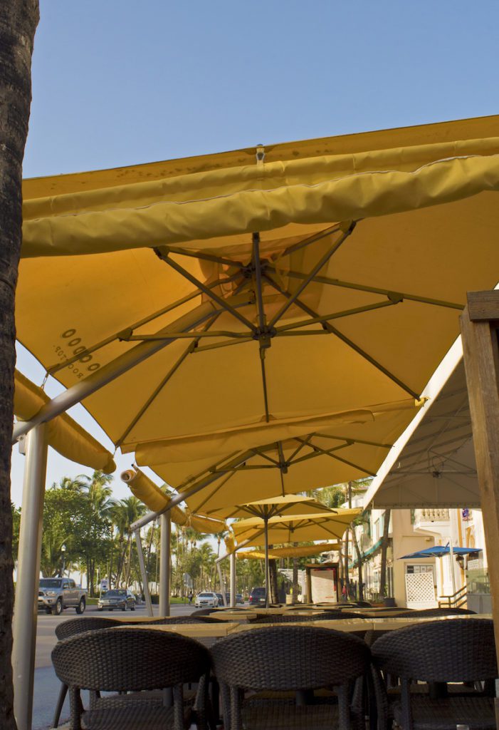 voodoo lounge miami poggesi usa commercial umbrellas