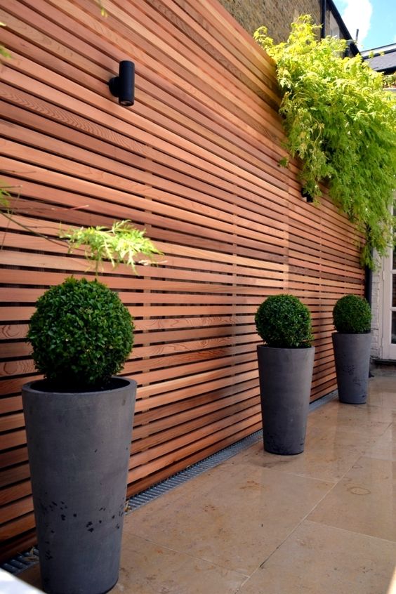 Outdoor Private fence