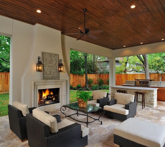 Outdoor living room