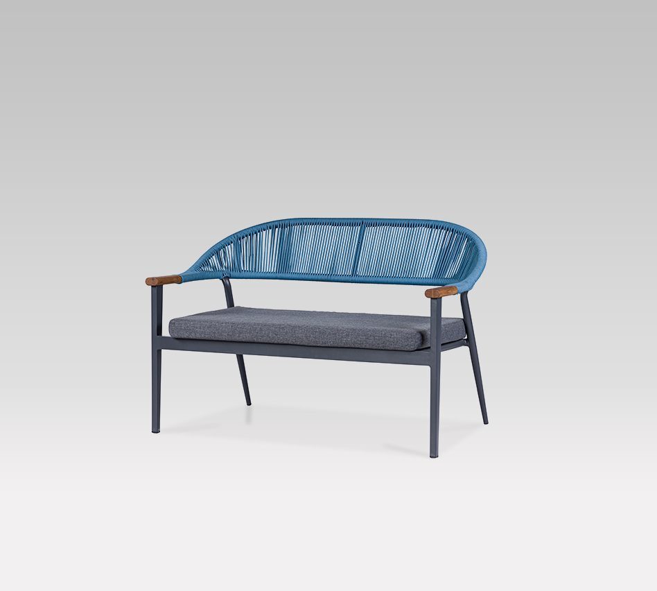 Luxurious comfort meets modern aesthetics in the Treviso Single Sofa by Poggesi.
