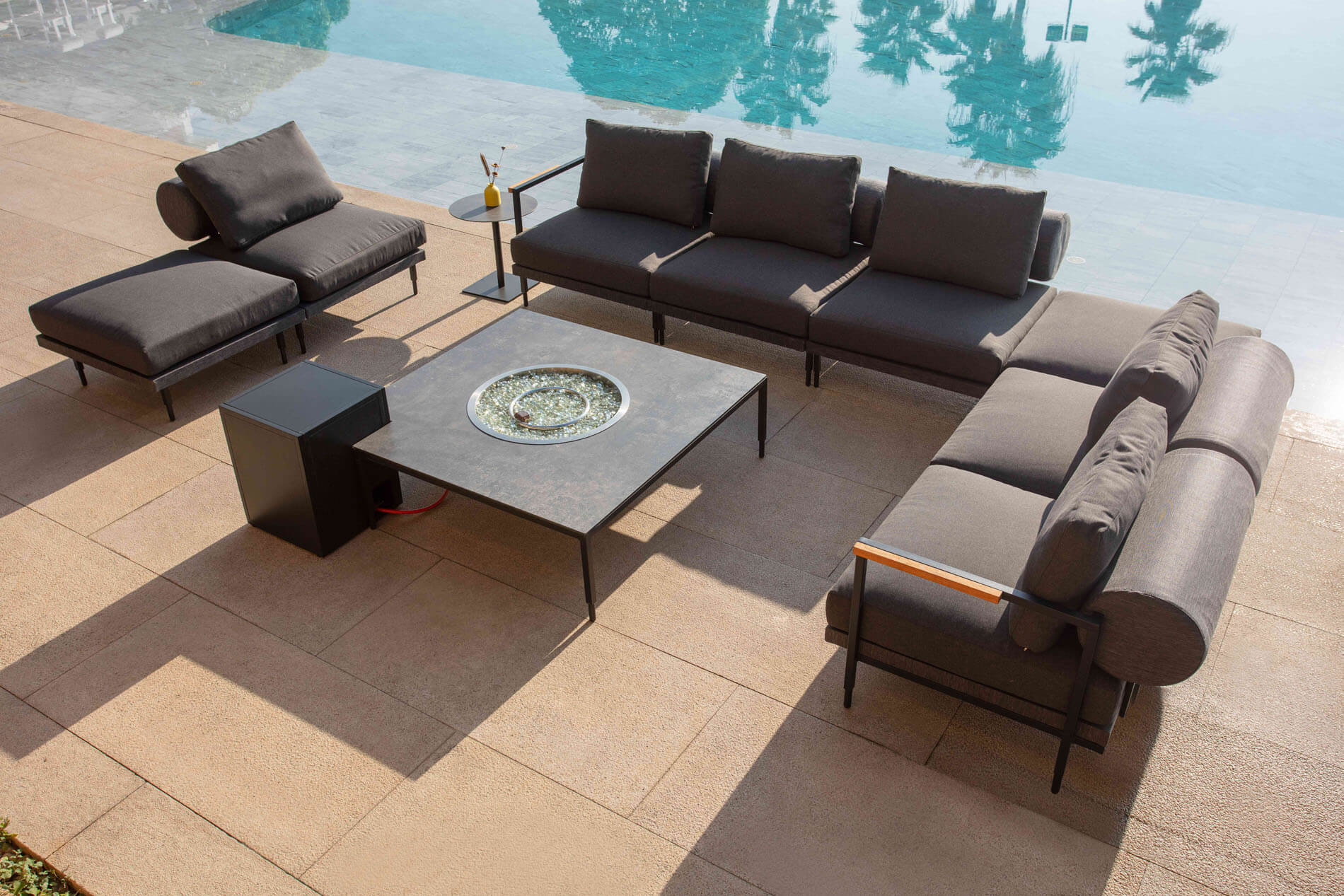 Poggesi Eden Sofa Set - A luxurious blend of comfort and style for your modern living space